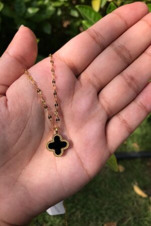 Black Clover Necklace