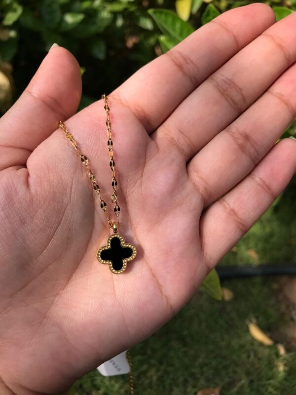 Black Clover Necklace